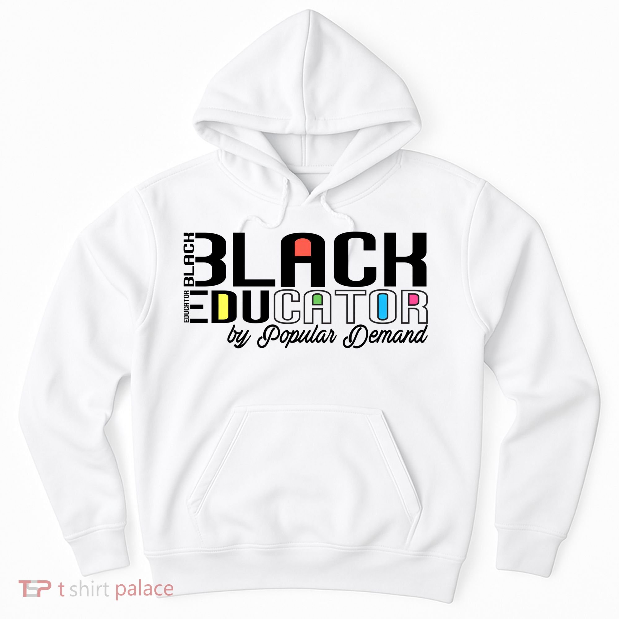 Black History Black Educator By Popular Ded Afro Teacher Gift Hoodie