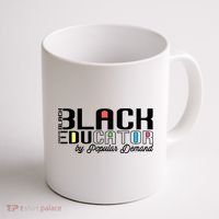 Black History Black Educator By Popular Ded Afro Teacher Gift Coffee Mug thumb 1