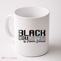 Black History Black Educator By Popular Ded Afro Teacher Gift Coffee Mug thumb 0
