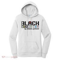 Black History Black Educator By Popular Ded Afro Teacher Gift Women's Hoodie thumb 0