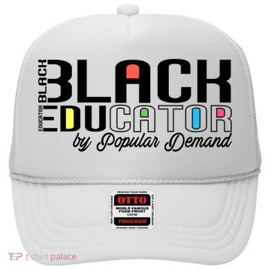 Black History Black Educator By Popular Ded Afro Teacher Gift Hat