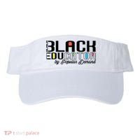 Black History Black Educator By Popular Ded Afro Teacher Gift Visor thumb 0