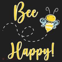 Bee Happy Bumblebee Cute Gift Women's Sweatshirt thumb 2