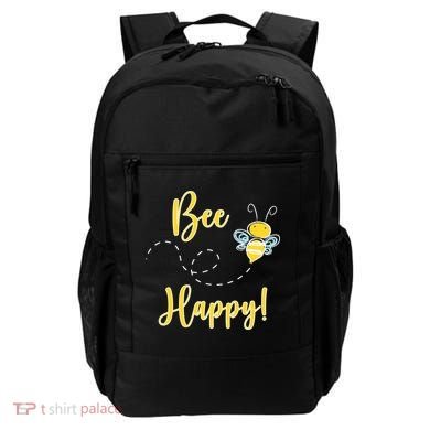Bee Happy Bumblebee Cute Gift Backpack