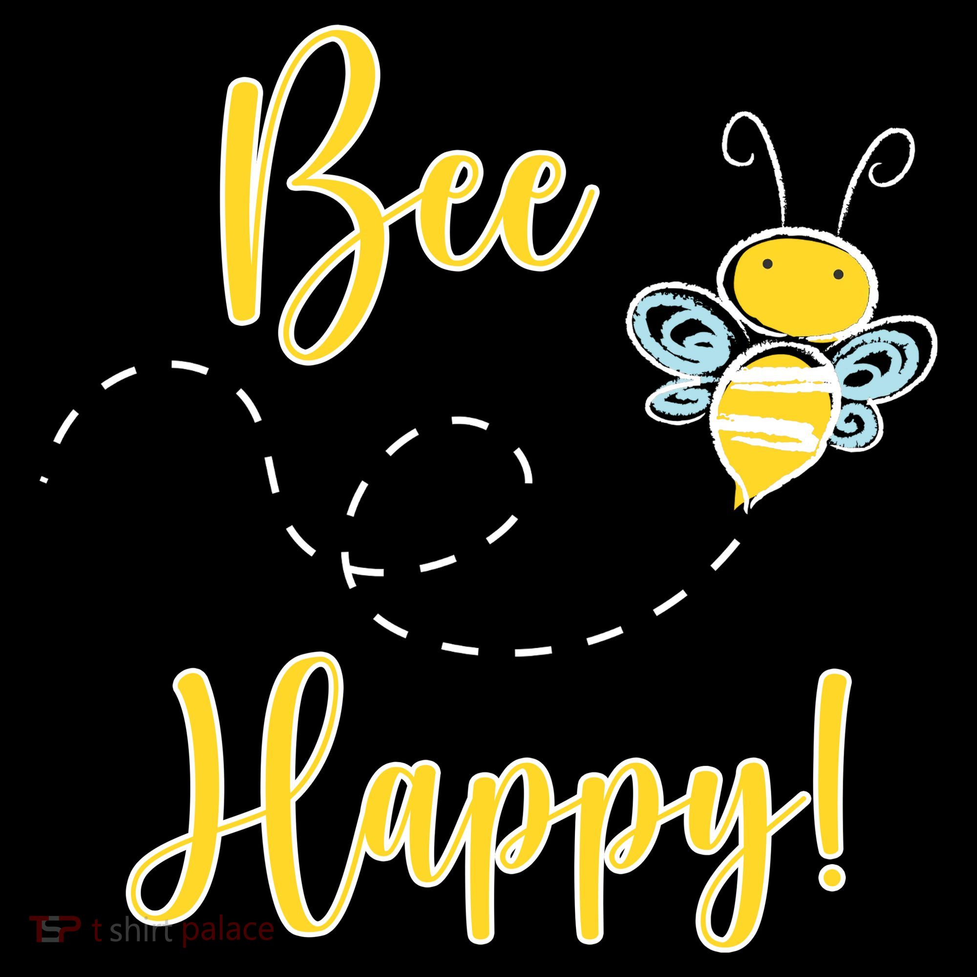 Bee Happy Bumblebee Cute Gift Toddler Hoodie