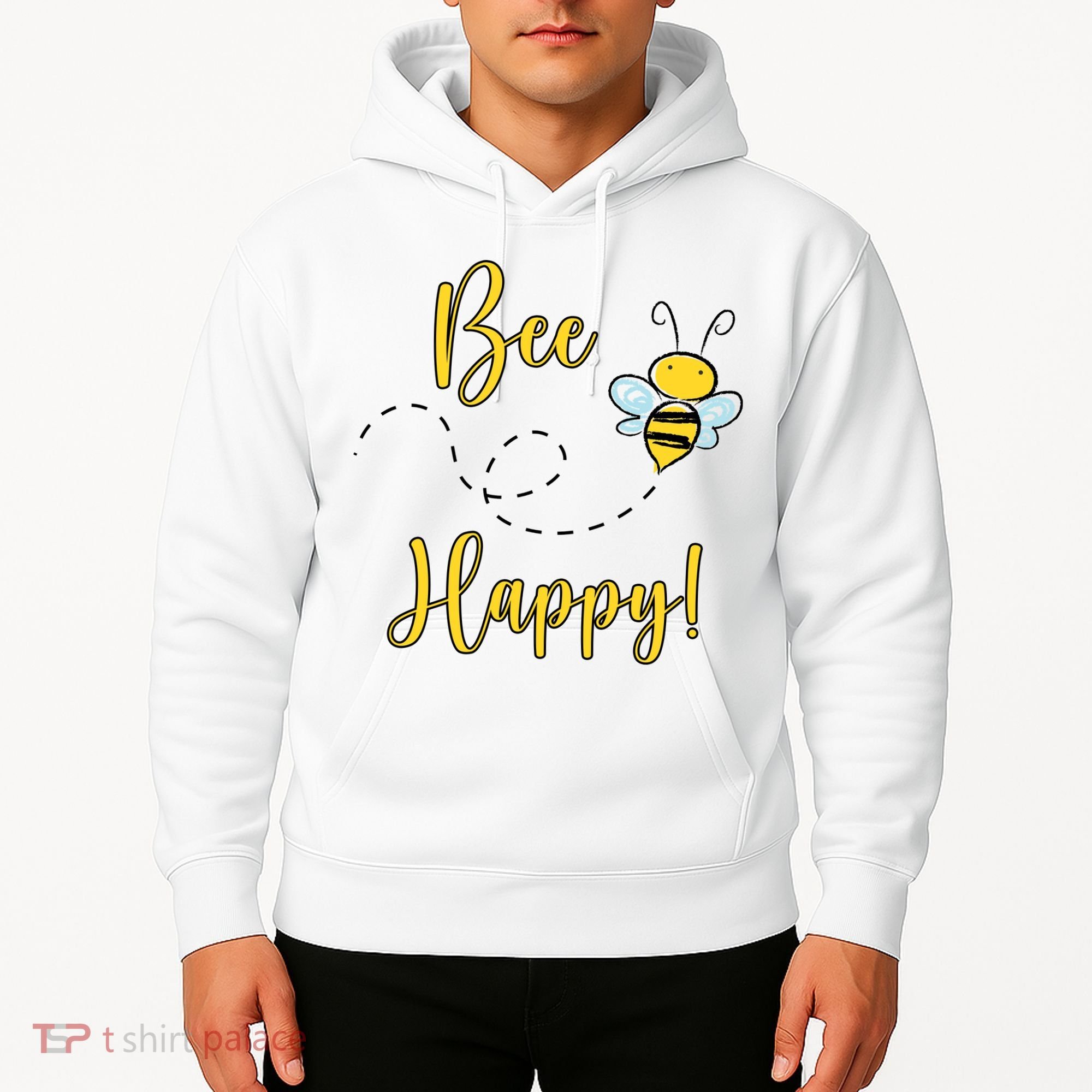 Bee Happy Bumblebee Cute Gift Hoodie