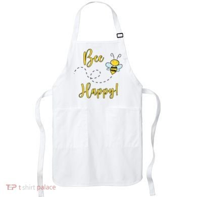 Bee Happy Bumblebee Cute Gift Apron