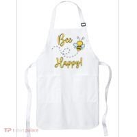 Bee Happy Bumblebee Cute Gift Apron thumb 0