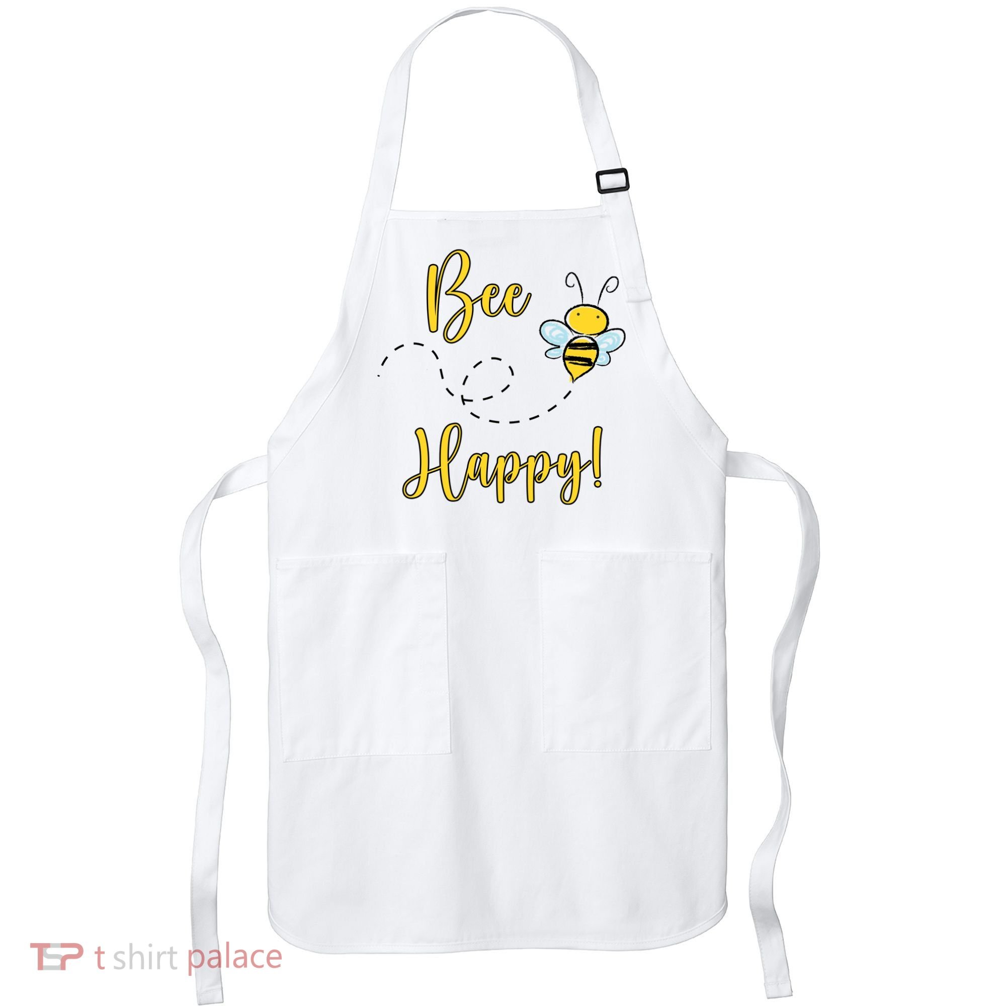 Bee Happy Bumblebee Cute Gift Apron
