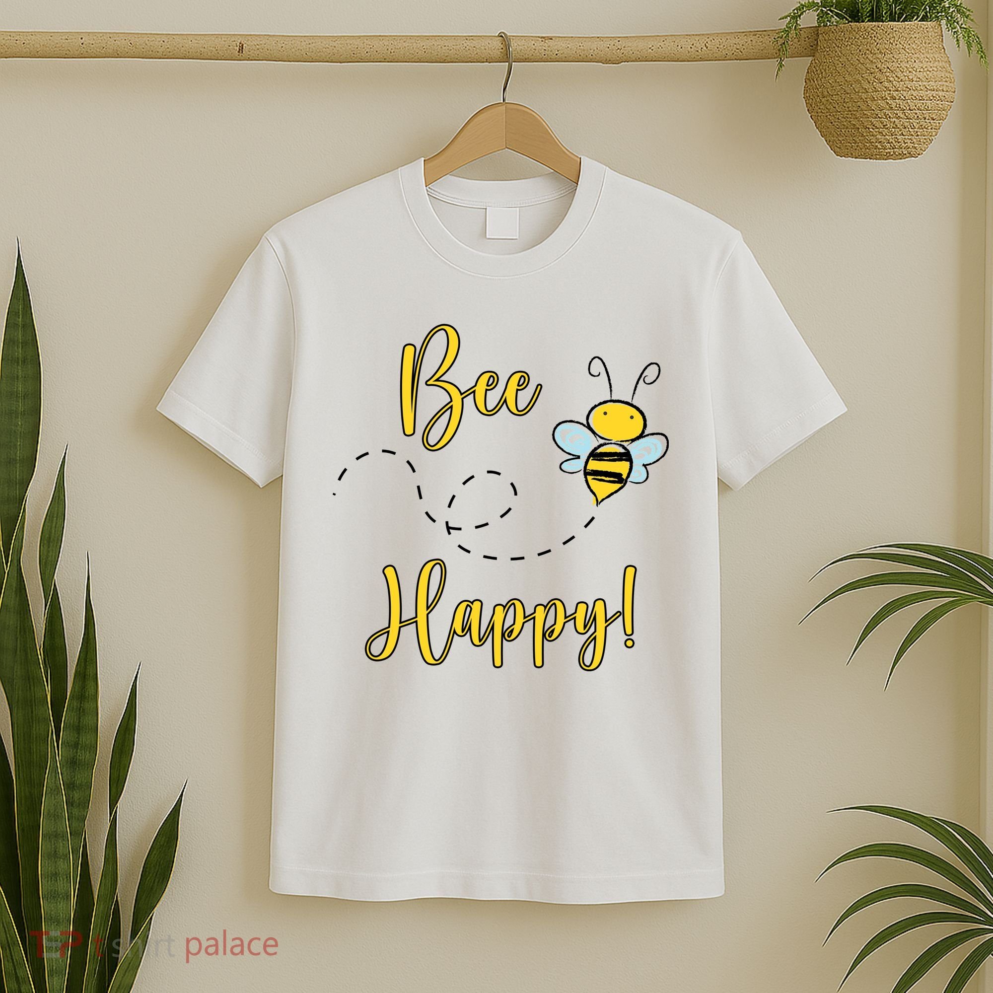 Bee Happy Bumblebee Cute Gift T-Shirt