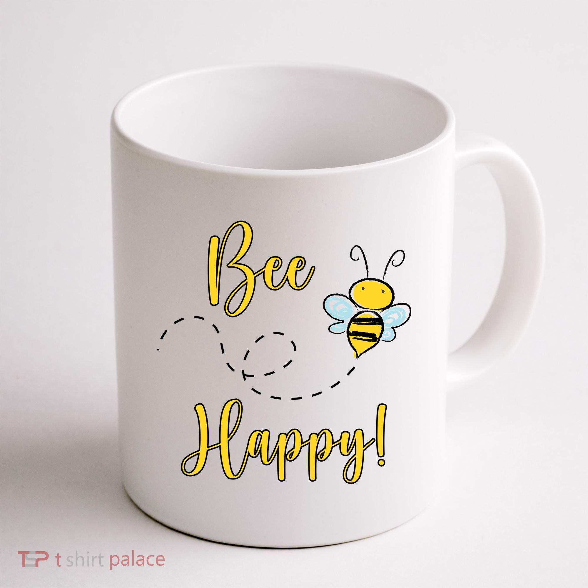 Bee Happy Bumblebee Cute Gift Coffee Mug