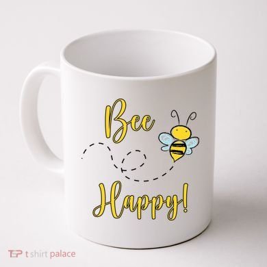 Bee Happy Bumblebee Cute Gift Coffee Mug