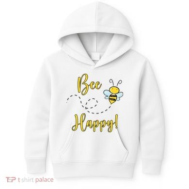Bee Happy Bumblebee Cute Gift Kids Hoodie