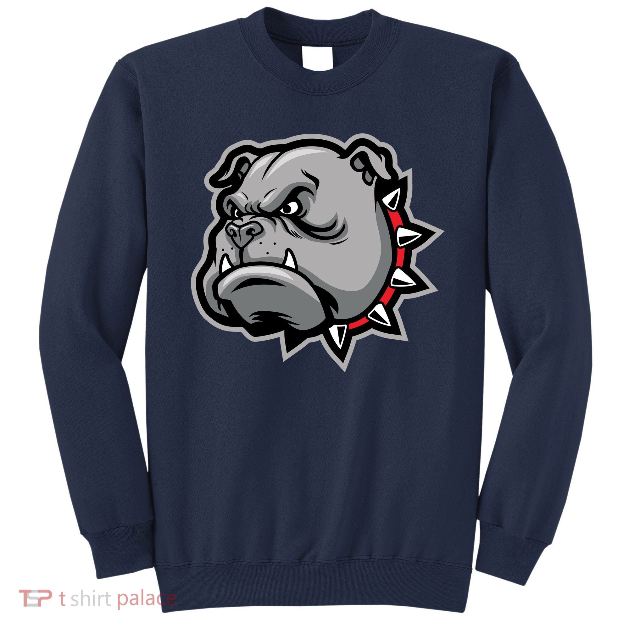 Bulldog Head Sweatshirt