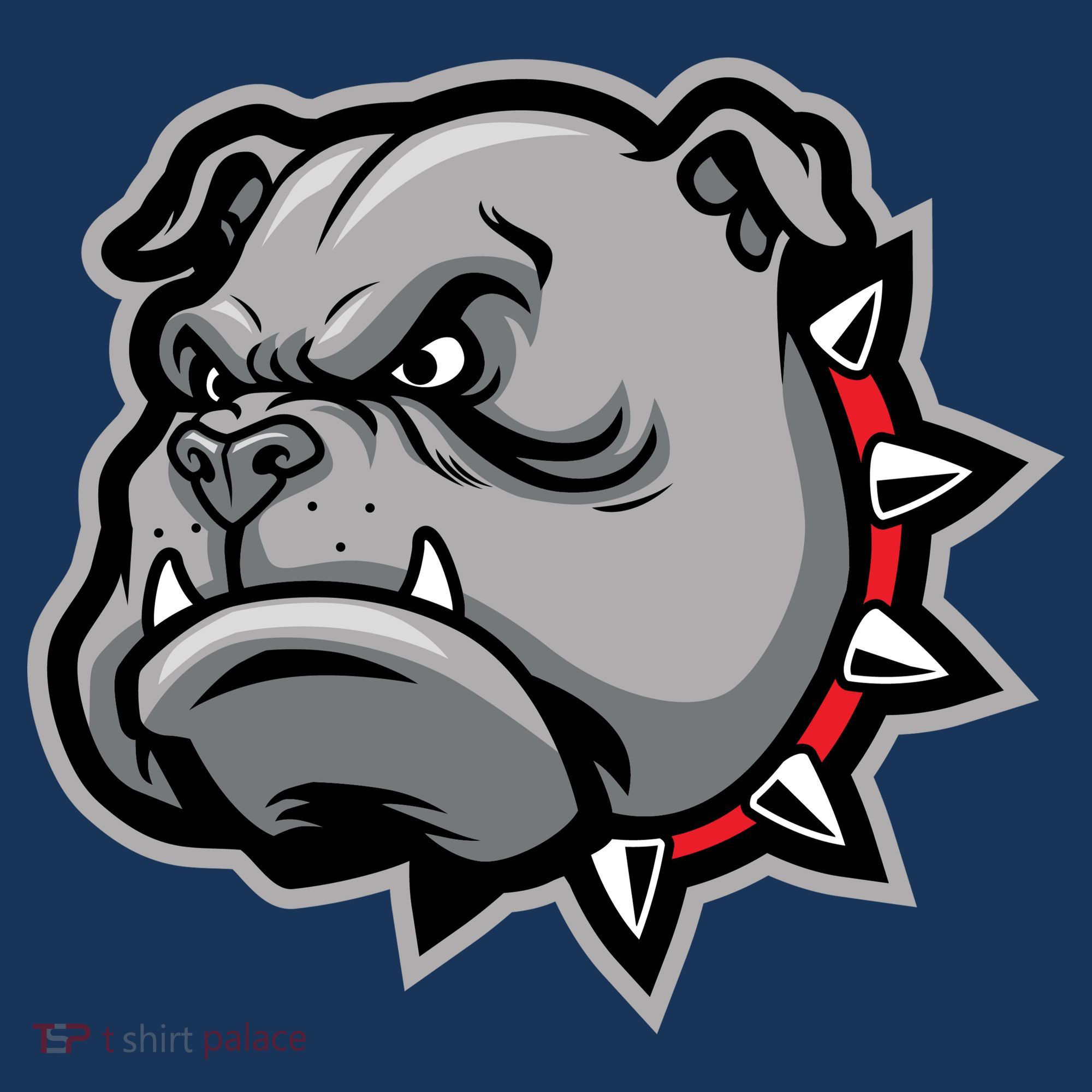 Bulldog Head T-Shirt