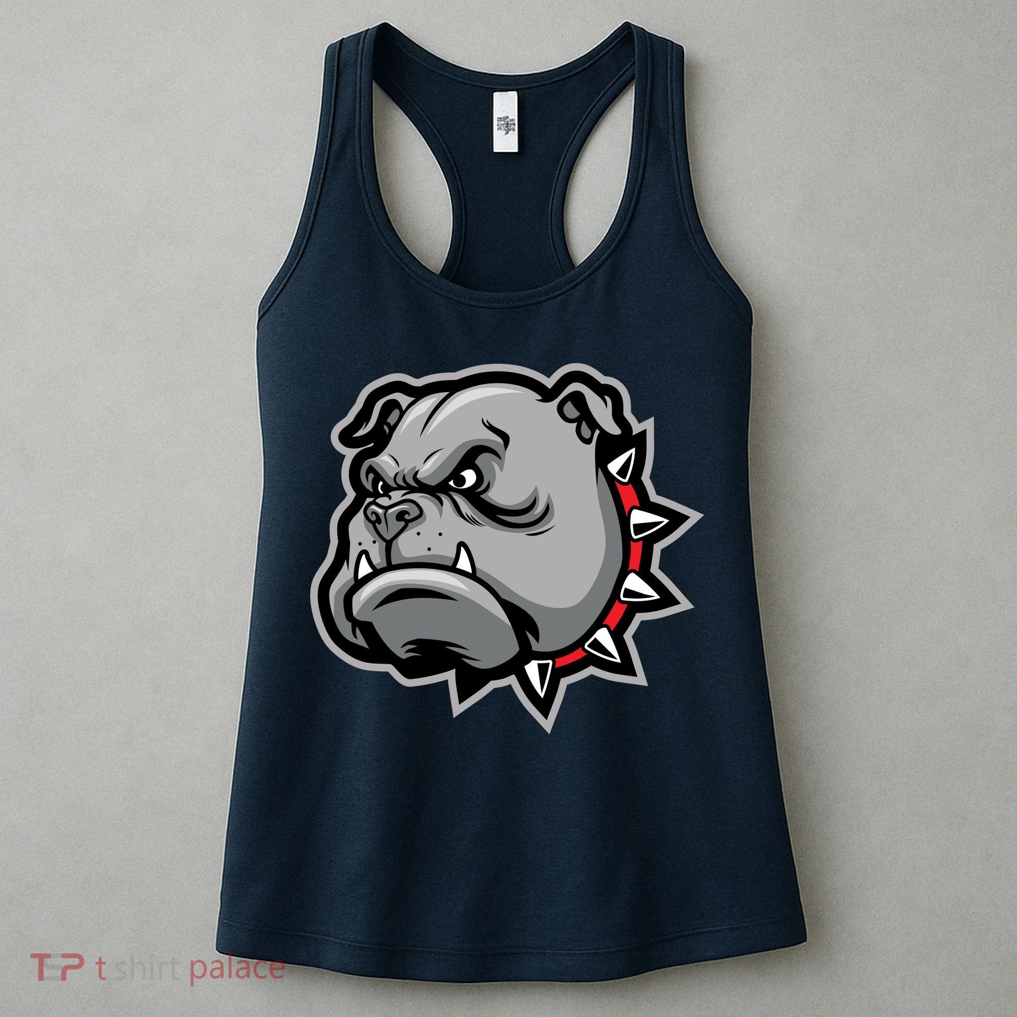 Bulldog Head Women's Tank Top