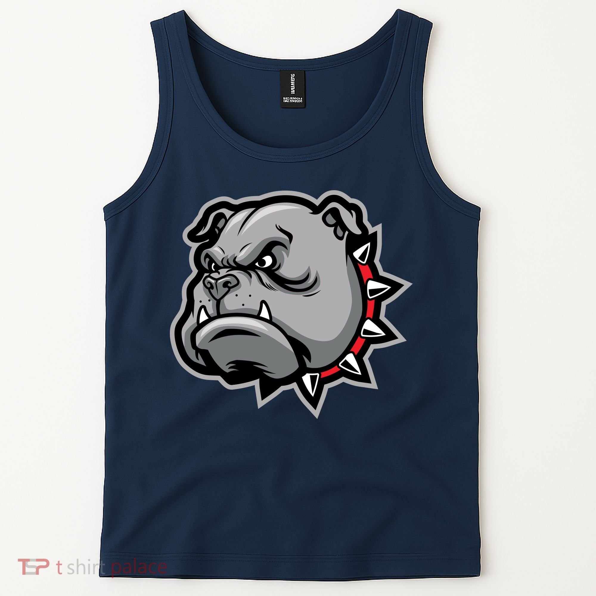 Bulldog Head Tank Top