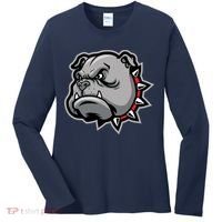Bulldog Head Women's Long Sleeve Shirt thumb 0