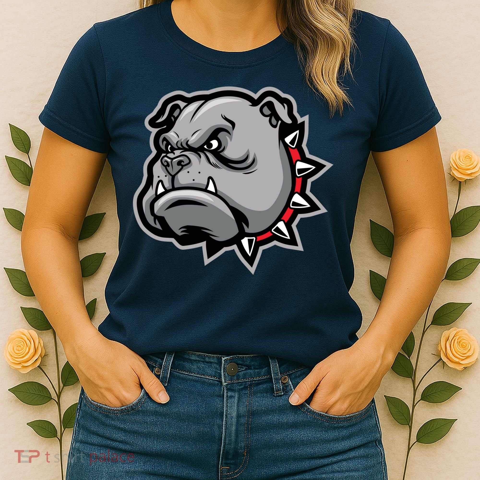 Bulldog Head Women's T-Shirt