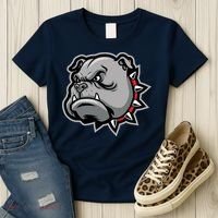 Bulldog Head Women's T-Shirt thumb 3