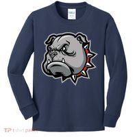 Bulldog Head Kids Long Sleeve Shirt thumb 0