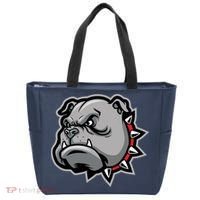 Bulldog Head Tote Bag thumb 0