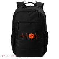 Basketball Heartbeat Bball Gift Backpack thumb 0