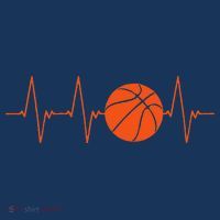 Basketball Heartbeat Bball Gift Beanie thumb 2
