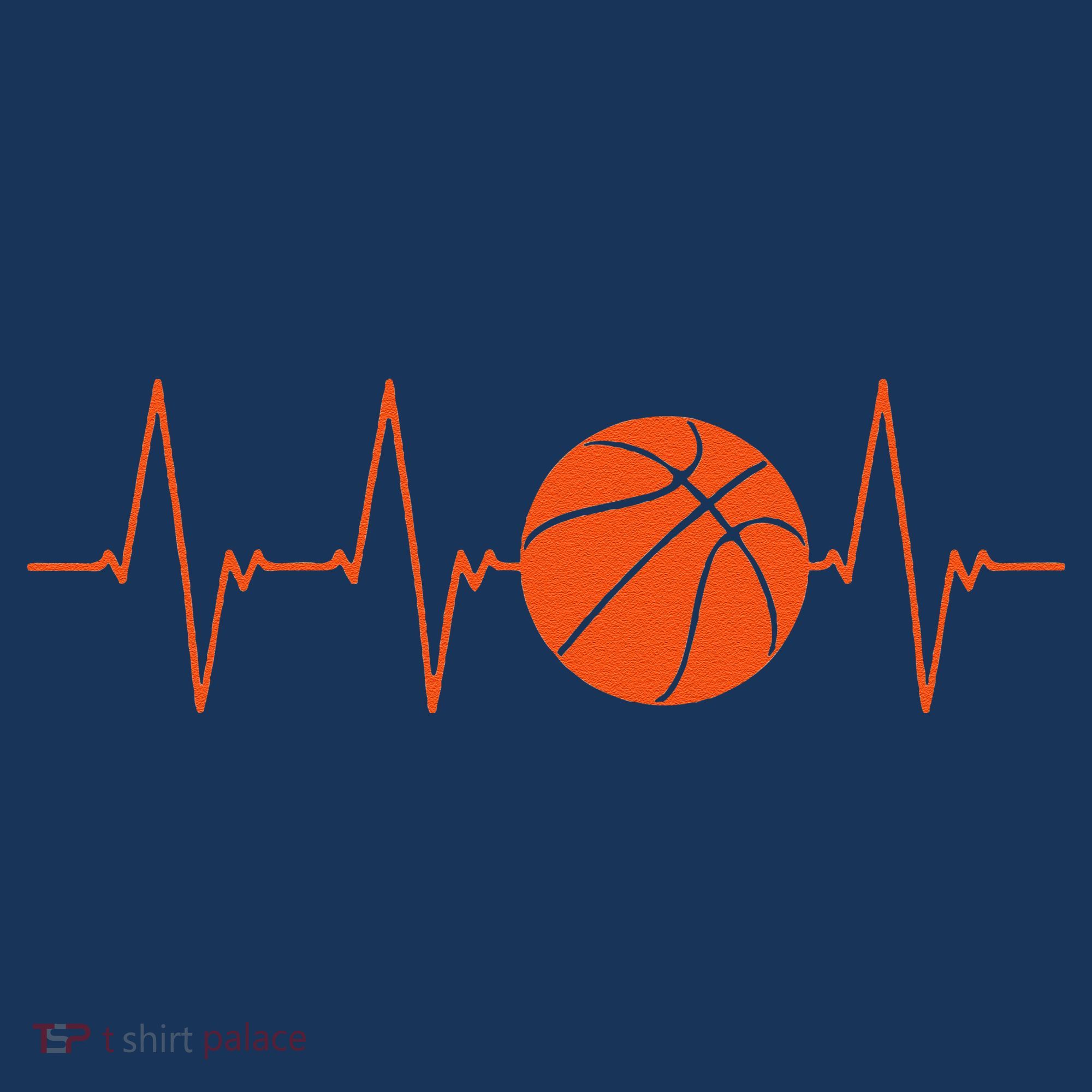 Basketball Heartbeat Bball Gift Coaster