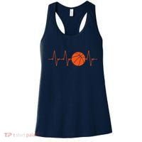 Basketball Heartbeat Bball Gift Women's Tank Top thumb 0