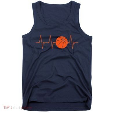 Basketball Heartbeat Bball Gift Tank Top