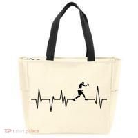 Boxer Heartbeat Boxing Gift Boxing Lover Boxing Trainer Tote Bag thumb 0