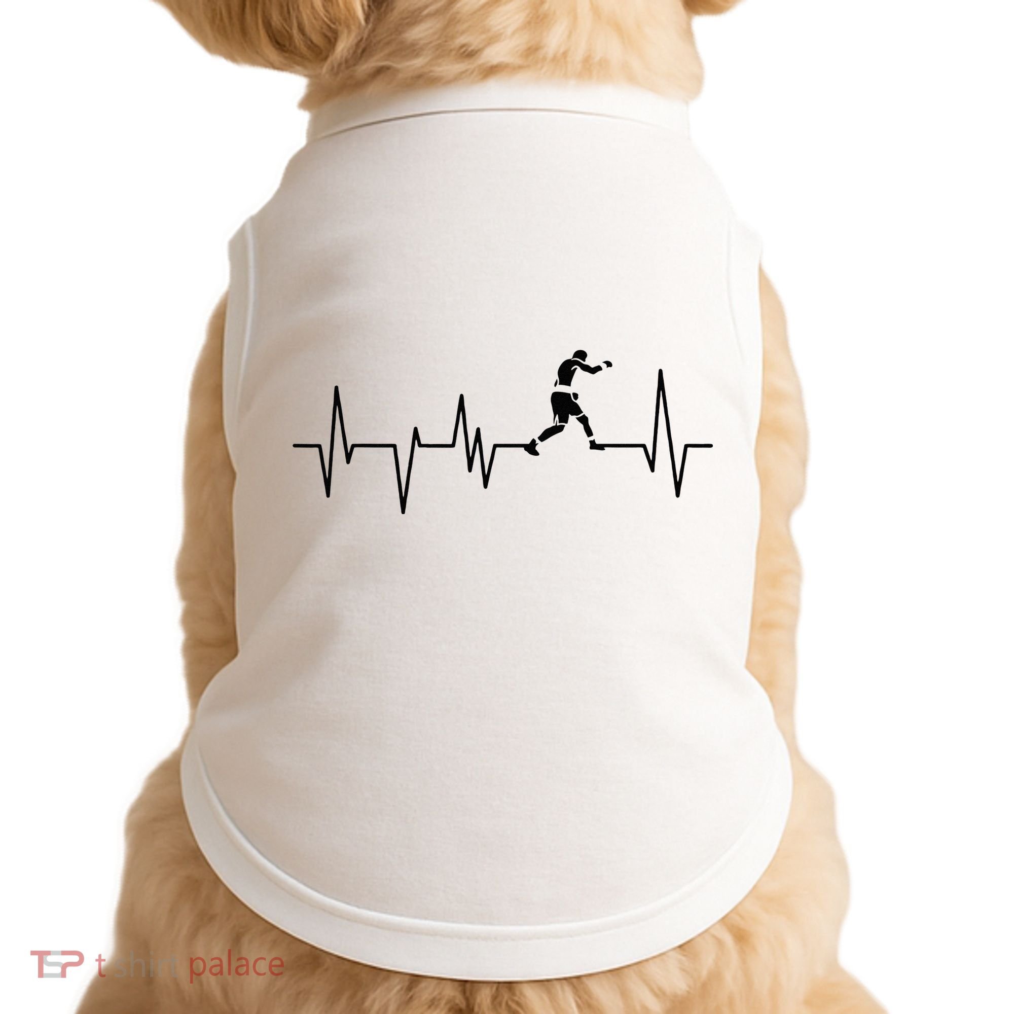 Boxer Heartbeat Boxing Gift Boxing Lover Boxing Trainer Doggie Tank