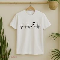 Boxer Heartbeat Boxing Gift Boxing Lover Boxing Trainer T-Shirt thumb 2