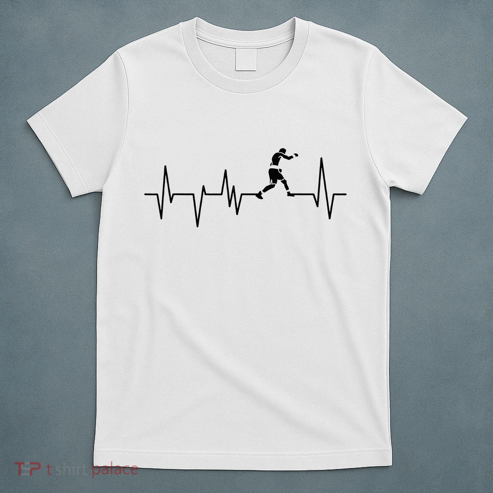 Boxer Heartbeat Boxing Gift Boxing Lover Boxing Trainer T-Shirt