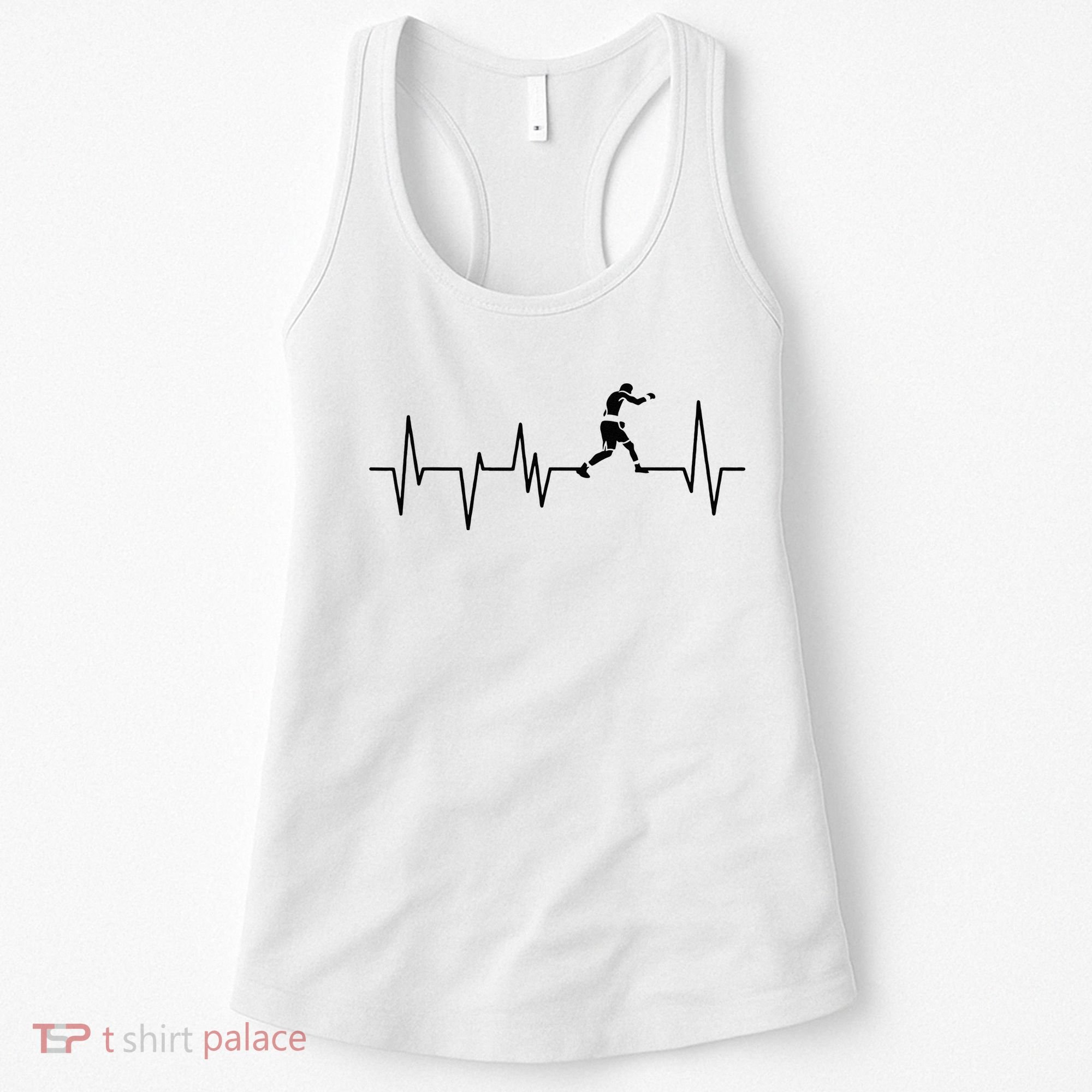 Boxer Heartbeat Boxing Gift Boxing Lover Boxing Trainer Women's Tank Top