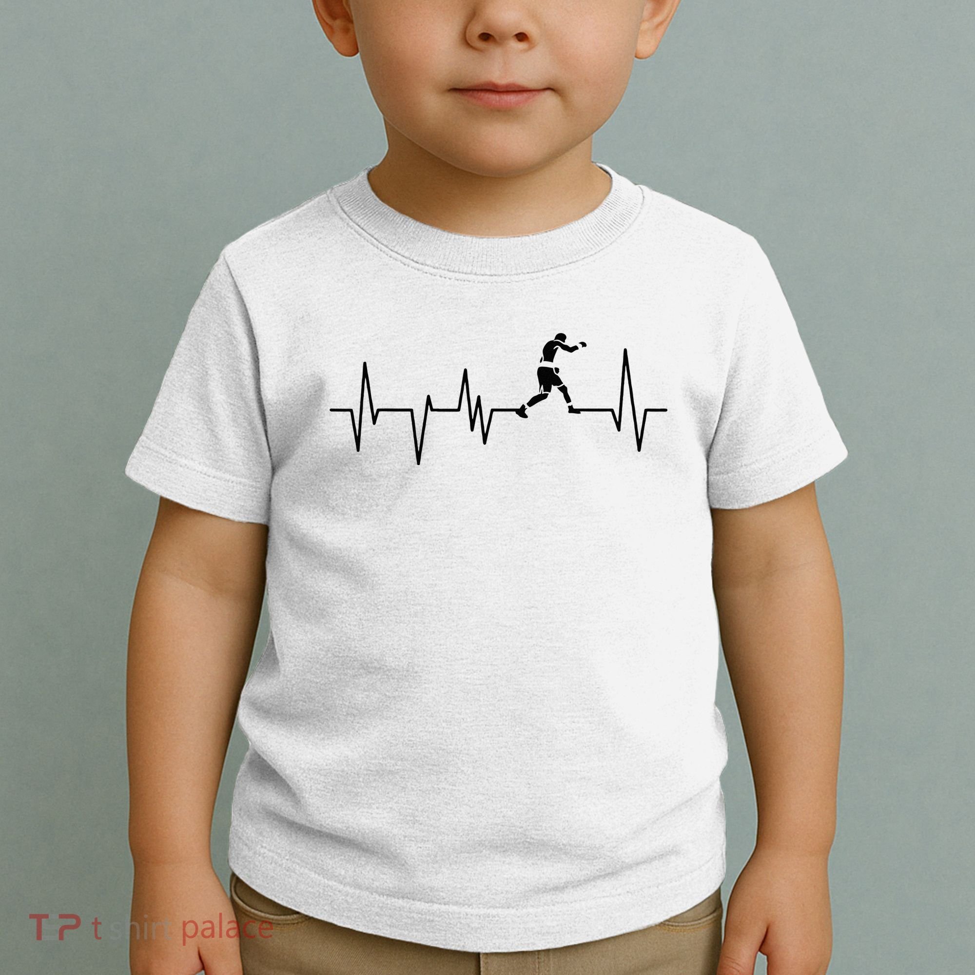 Boxer Heartbeat Boxing Gift Boxing Lover Boxing Trainer Toddler T-Shirt