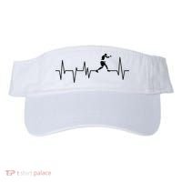 Boxer Heartbeat Boxing Gift Boxing Lover Boxing Trainer Visor thumb 0