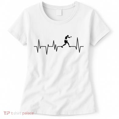 Boxer Heartbeat Boxing Gift Boxing Lover Boxing Trainer Women's T-Shirt