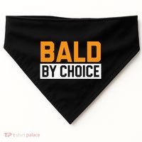 Bald Head Baldy Baldheaded No Hair Baldie Bald Guy USA-Made Doggie Bandana thumb 0