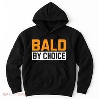 Bald Head Baldy Baldheaded No Hair Baldie Bald Guy Hoodie thumb 0