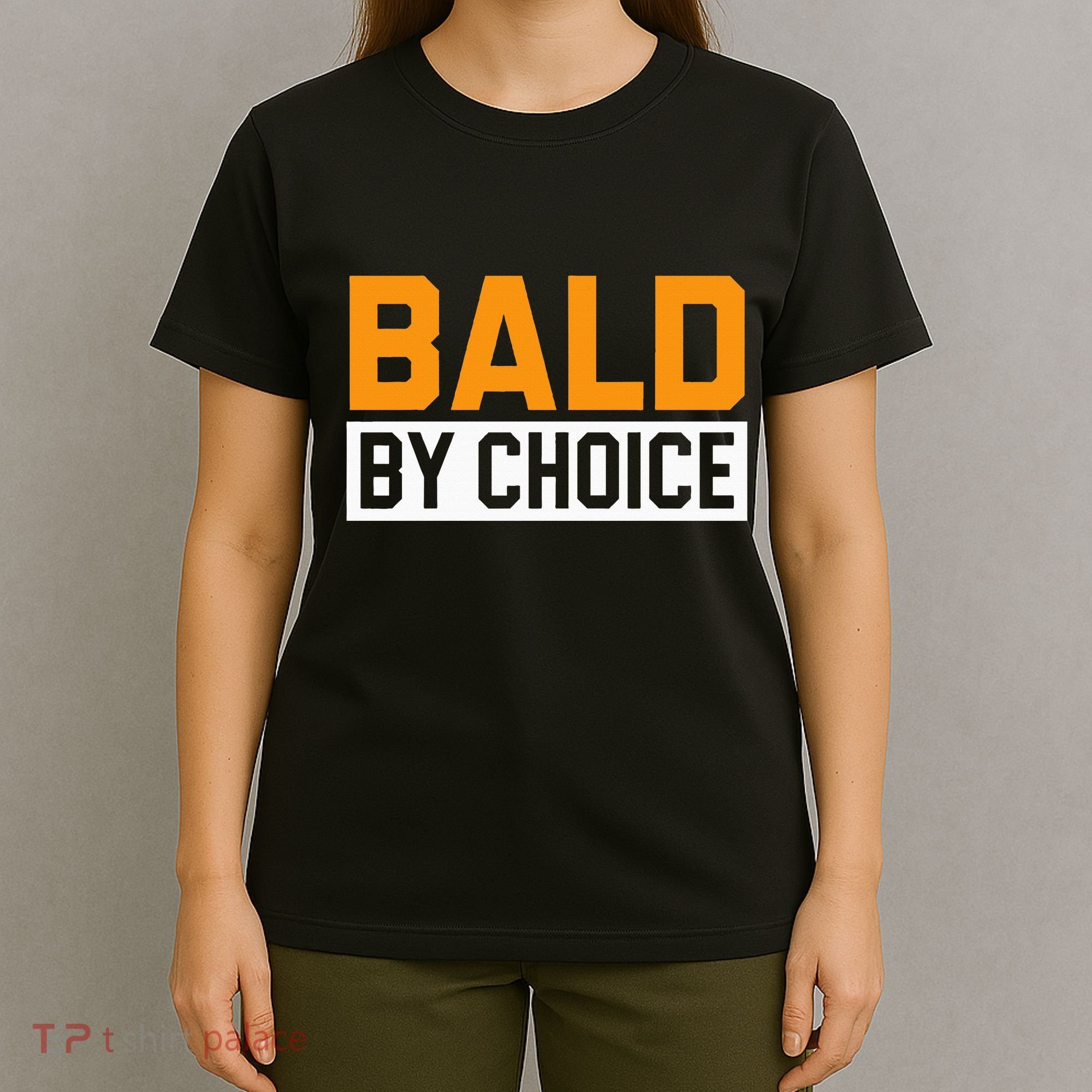 Bald Head Baldy Baldheaded No Hair Baldie Bald Guy T-Shirt
