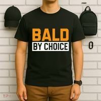 Bald Head Baldy Baldheaded No Hair Baldie Bald Guy T-Shirt thumb 6