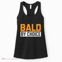 Bald Head Baldy Baldheaded No Hair Baldie Bald Guy Women's Tank Top thumb 0