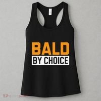 Bald Head Baldy Baldheaded No Hair Baldie Bald Guy Women's Tank Top thumb 3