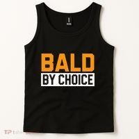 Bald Head Baldy Baldheaded No Hair Baldie Bald Guy Tank Top thumb 2