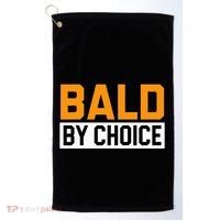 Bald Head Baldy Baldheaded No Hair Baldie Bald Guy Golf Towel thumb 0