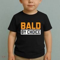 Bald Head Baldy Baldheaded No Hair Baldie Bald Guy Toddler T-Shirt thumb 2