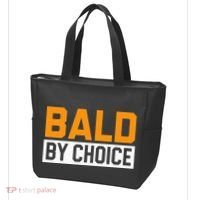 Bald Head Baldy Baldheaded No Hair Baldie Bald Guy Tote Bag thumb 3