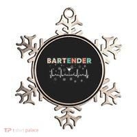 Bartender Heartbeat Bartending Lover Cocktail Maker Xmas Great Gift Ornament thumb 0